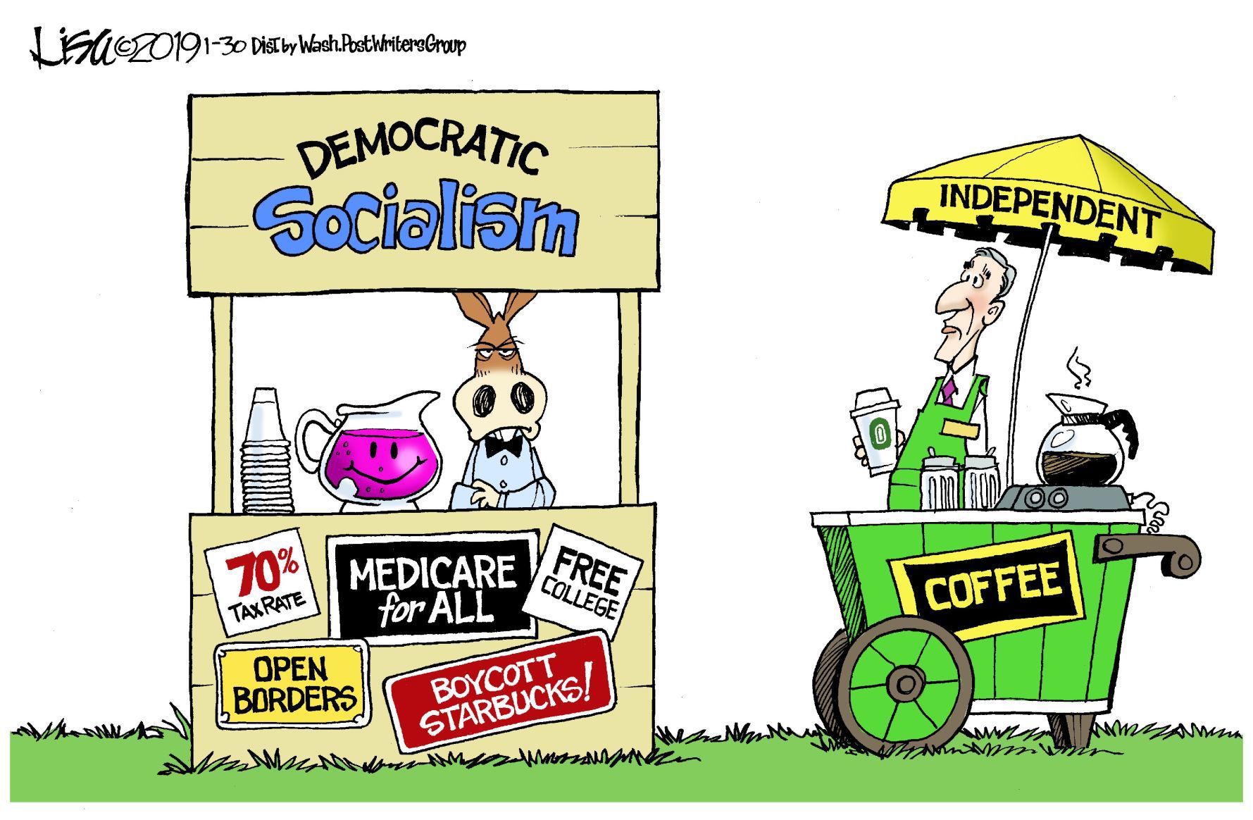 Lisa Benson cartoon